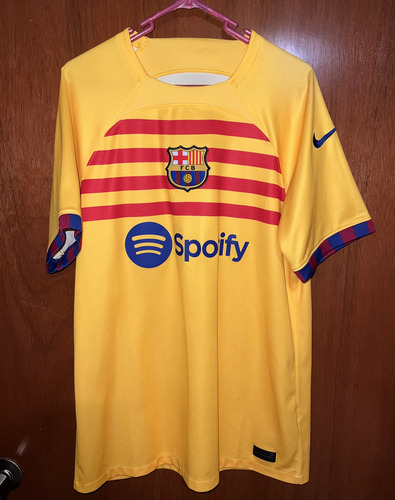 Jersey Nike Fc Barcelona Local Hombre Cuarto 2022-2023 (Usado)