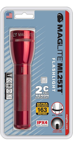 Maglite Ml25it Incandescente 2 De Células C Linterna R...