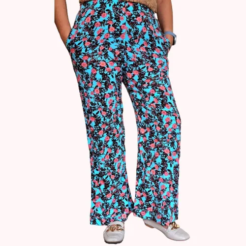 Pantalones De Tela Elegantes Para Dama Ropa