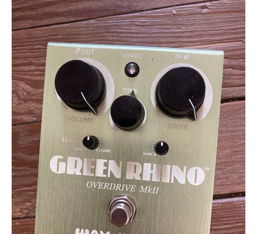 Pedal Way Huge Green Rhino Mkii Overdrive Ts9 Tube Screamer