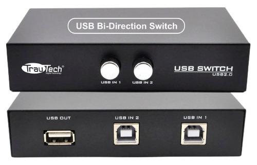 Data Switch Usb 2 X 1 Para 2 Pc Impre Manual Trautech Print