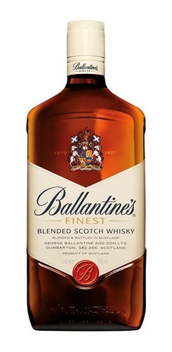 Combo Ballantine's Finest Whisky Escocés Botella 1 Litro X2