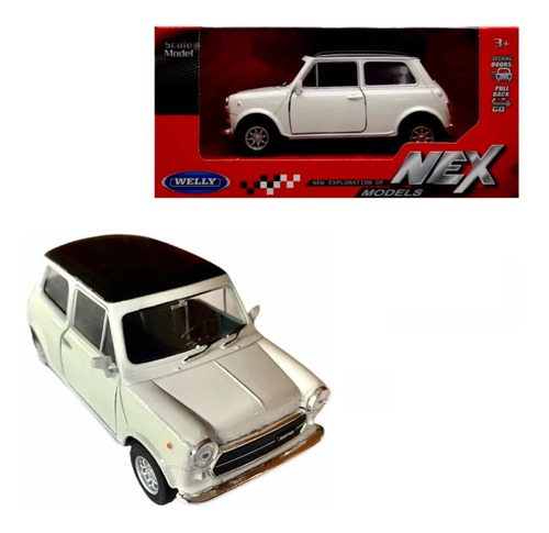 Auto De Colección Welly Mini Cooper 1300 Escala 1:36