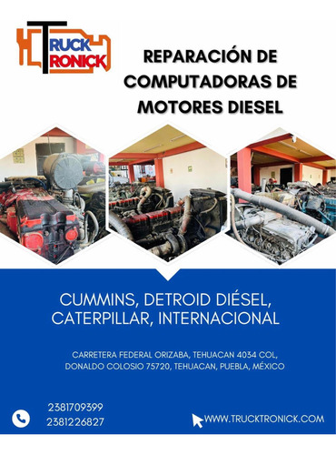 Reparación Ecm Celect Plus Isx Ddec4 Cummins Detroit Diesel