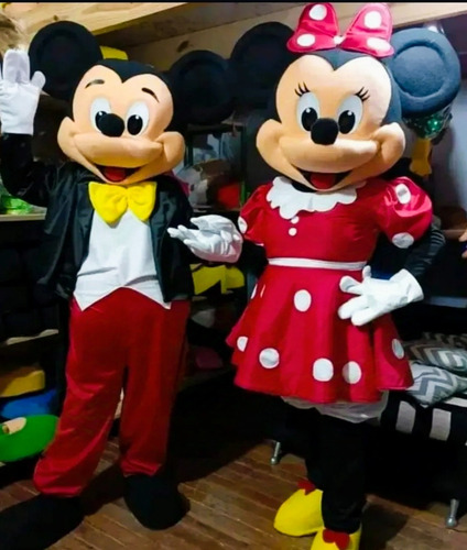 Disfraz Minnie X24hs Noesventa Almagro Disfrazcabezon Rosa Pálido L