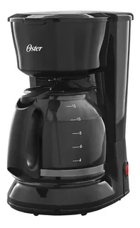 Cafetera De Goteo Oster Automática 12 Tazas Color Negro