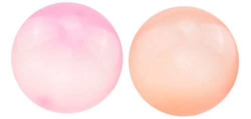 2x Bubble Ball Soft Inflatable Balloon Resistance Tear Toy