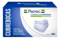 Comprar 50pz Mascarilla Kn95 Protec Cubrebocas Desechable Salud Color Blanco Diseño De La Tela Liso