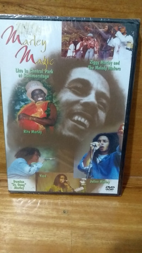 Dvd Marley Magic Live In Central Park At Summerstage Lacrado