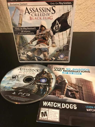 Juego Playstation 3 Assassins Creed Iv Black Flag FĂsico (Usado)