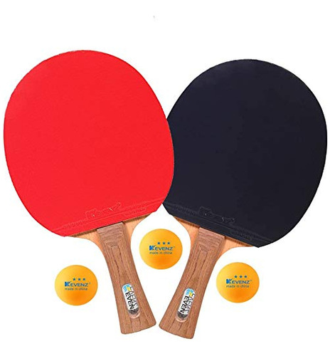 Kevenz 3 Star Ping Pong Balls 60 Pack White 2-pack Patentado