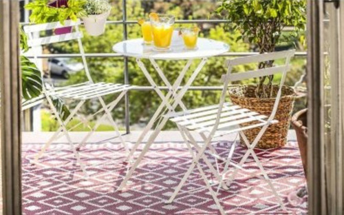 Juego De Balcón/terraza/jardín De Metal