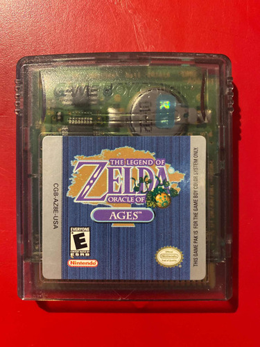 Zelda Oracle Of Ages Nintendo Gameboy Color Gbc Oldskull G