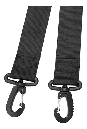 3 Ski Shoulder Carrier Shoulder Leash Easy Carry Negro