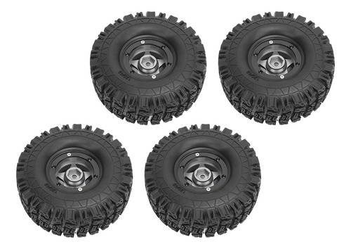 Rc Wheel Rim Tires Set 4pcs Crawler Rims Aluminum Alloy 5