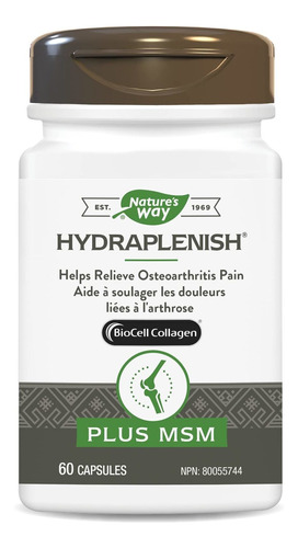 Nature's Way Hydraplenish, Con Colágeno Biocell Patentado, O