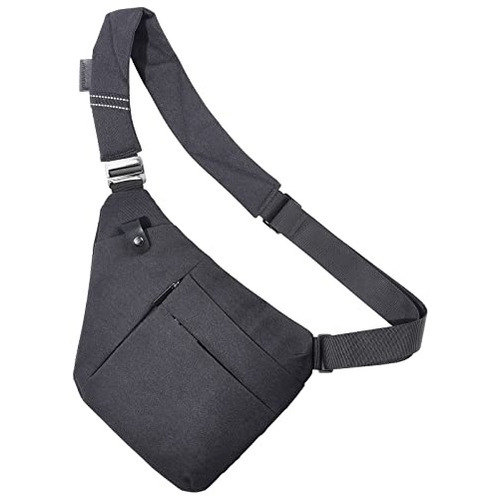 Bolso Bandolera Antirrobo Vadoo Para Hombre