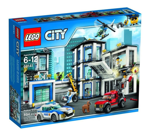 Lego 60141 Estación De Policía Niños 854pcs