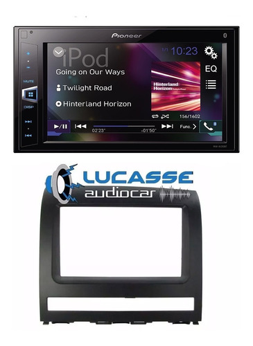 Stereo Pioneer Tactil Usb Bluetooth + Marco Fiat Palio Idea