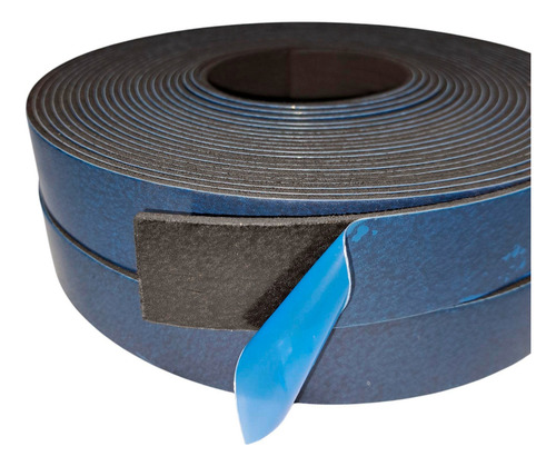 Fita Adesiva Esponjosa Colante Vedação 30 X 3 Mm - 50 Metros