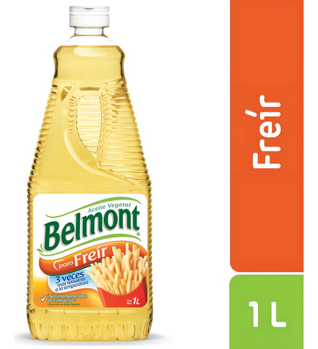 Aceite Belmont Vegetal Para Freir 1 L