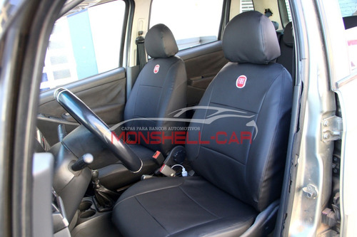 Capas Bancos Carro Couro P Fiat Idea Adventure 1.8 Flex 2010