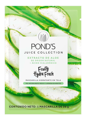 Mascarilla Hidratante En Tela Pond's Fruity Hydra Fresh 26g