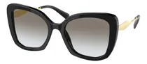 Comprar Prada Spr 03y 1ab-0a7 Square Shape Black Gradient