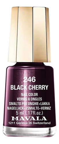 Mavala Esmalte Mini Black Cherry 246