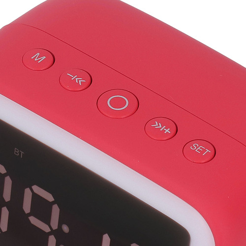 Reloj Despertador, Radio Fm, Altavoces Inalámbricos, Reprodu