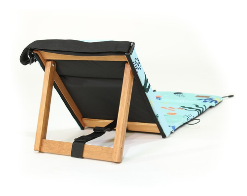 Imagen 3 de 10 de Reposera Plegable Kids Chilly Diseño Aqua