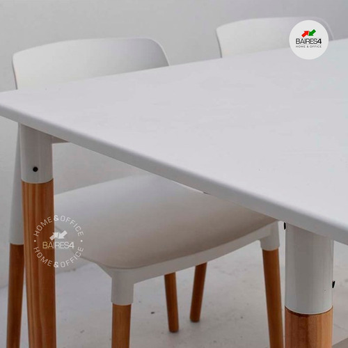 Imagen 5 de 9 de Juego De Comedor Mesa 120cm + 4 Sillas Milán
