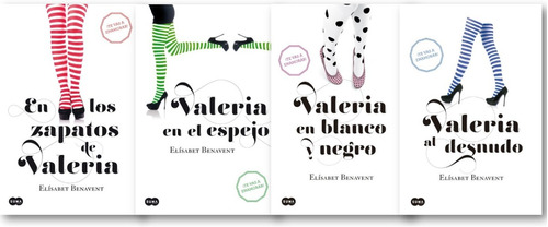 ** Saga Valeria ** Elisabet Benavent 4 Titulos