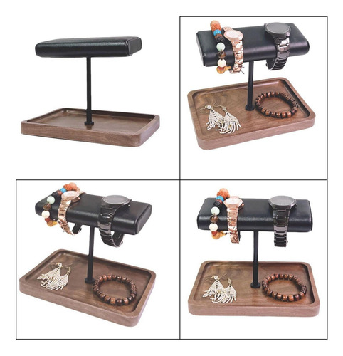 Soporte Para Reloj, Soporte Para Pulsera En T, Varilla Negra