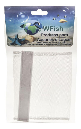 Bolsa Para Material Filtrante N4 Wfish - 25x30 Cm