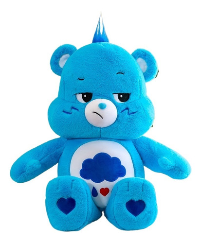 Peluche De Oso Cariñoso Gruñón Azul De