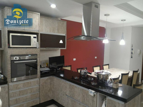 Sobrado À Venda, 203 M² Por R$ 949.000,00 - Vila Assunção - Santo André/sp - So1799