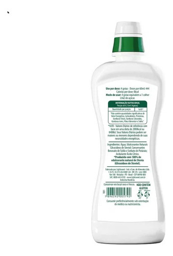 Kit Especial Com 6 Adoçante Magro 100% Stévia De 60ml