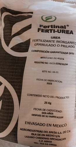 Fertilizante Inorgánico Granulado
