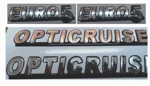 Calco Para Scania Euro5 - Opticruise Kit X 4  (con Relieve)