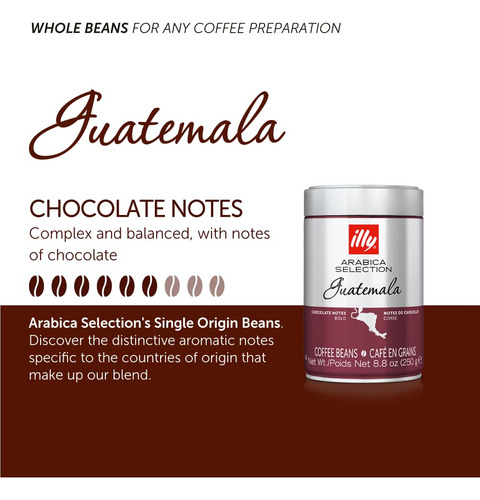 Café En Grano Entero Tostado Oscuro 250 G Con Notas De Choco