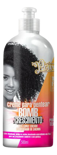 Kit Máscara E Creme De Pentear Soul Power Bomb Curly Cream