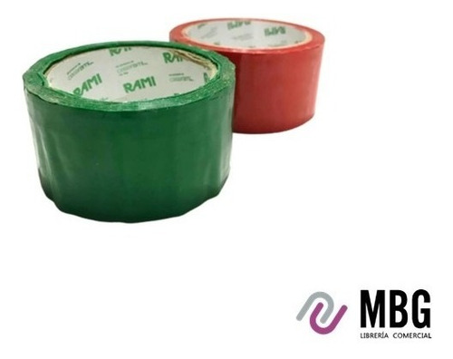 Imagen 3 de 5 de Cinta Adhesiva De Colores 48mm X50m Pack 2 Unidades