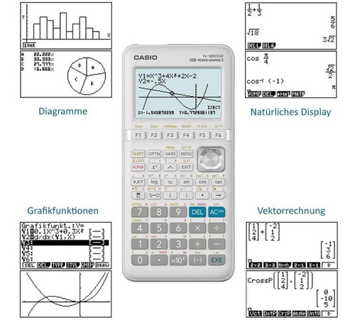 Imagen 10 de 10 de Calculadora Graficadora Casio Fx 9860 Giii Python Ib