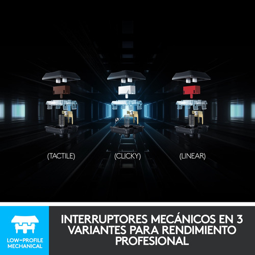 Teclado Mecánico Inalámbrico Rgb Lightspeed Logitech G915