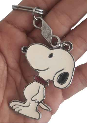 Snoopy Precioso Llavero Metalico 0213