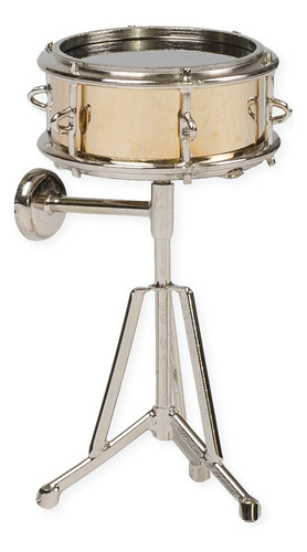 Snare Drum Miniatura Light Wood Tone 1.5 X 3 Resina Fri...