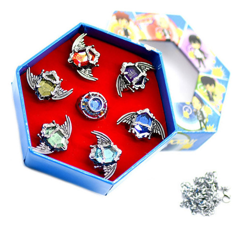 Anillos Nuevos Vóngolas Katekyo Hitman Reborn Set 7