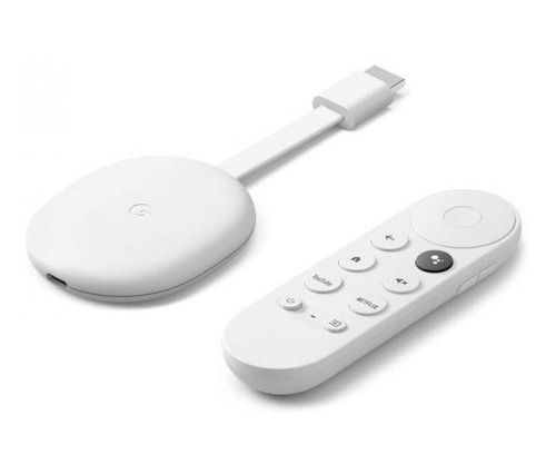 Chromecast Con Google Tv 4k 4th Generación Blanco