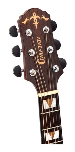 Imagem 5 de 6 de Violão Crafter Hd-520 Ce/n Folk Eletroacustico